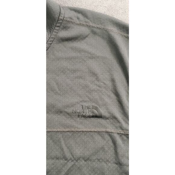 The North Face Sz XXL Men's 1/4 Zip Performance Thermal Pullover Gray C11-5 - Picture 4 of 8